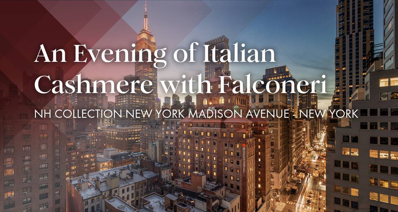 Falconeri Cashmere X NH Collection New York Madison Avenue