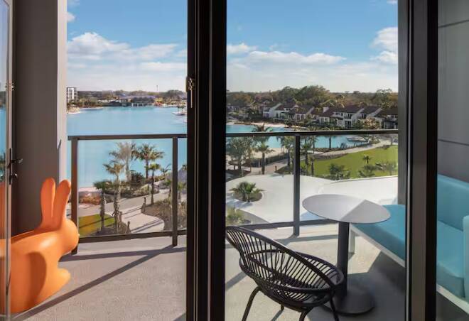 CONRAD TWO BEDROOM SUITE  ONE KING TWO QUEEN BEDS LGN VIEW