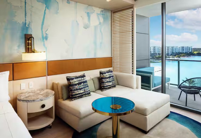 CONRAD THREE BEDROOM SUITE TWO KING TWO QUEEN BEDS