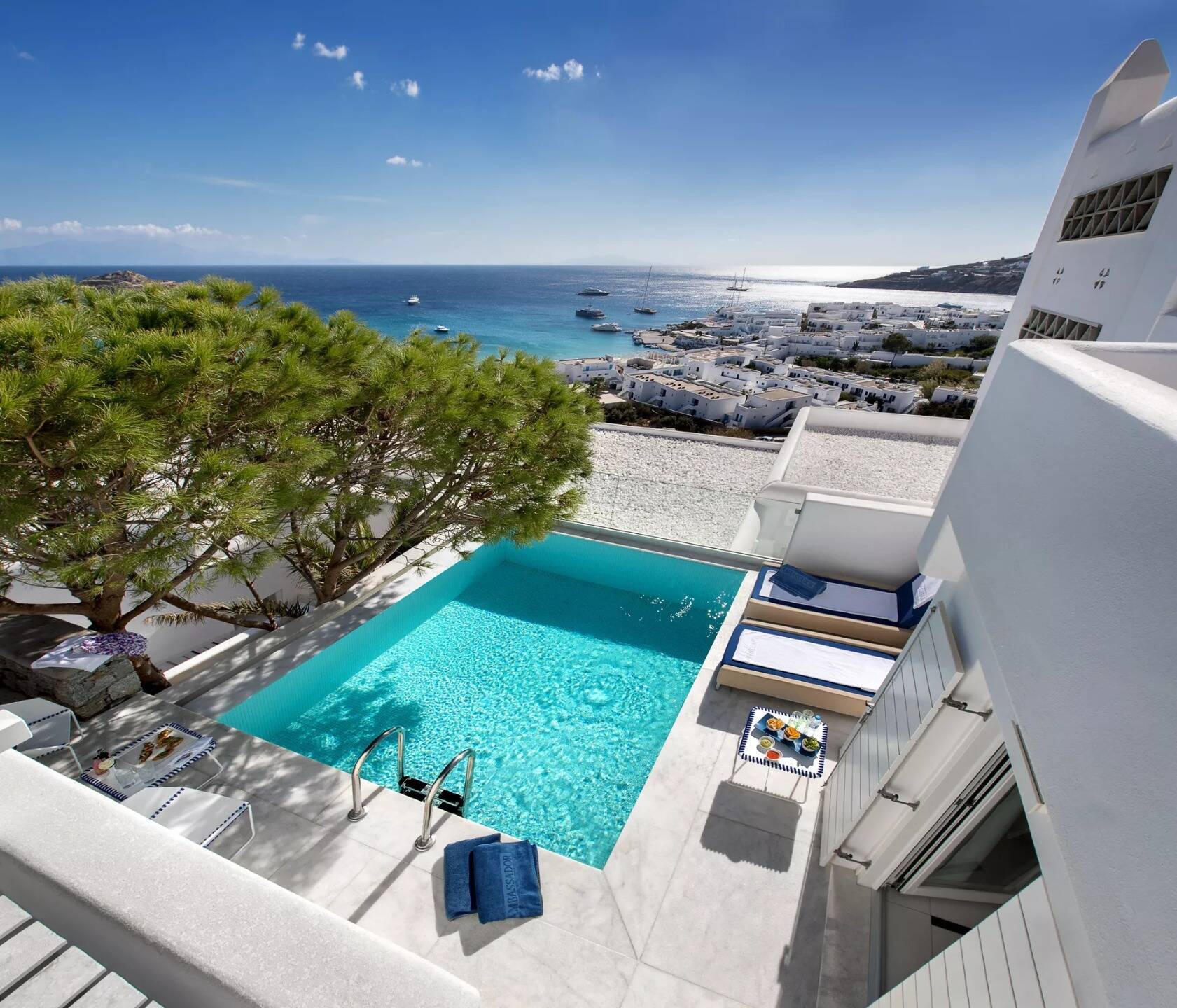 True Blue With Private Pool & Sea View 