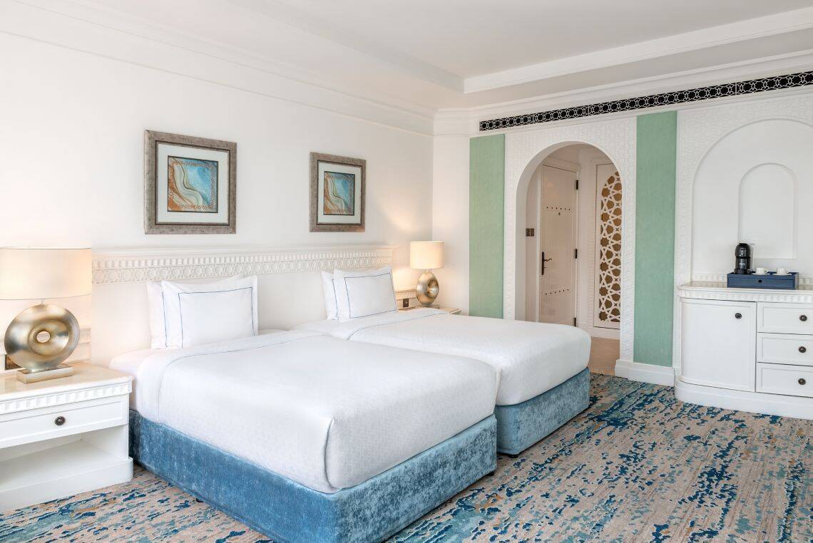 Tower Partial Sea View, Twin Room