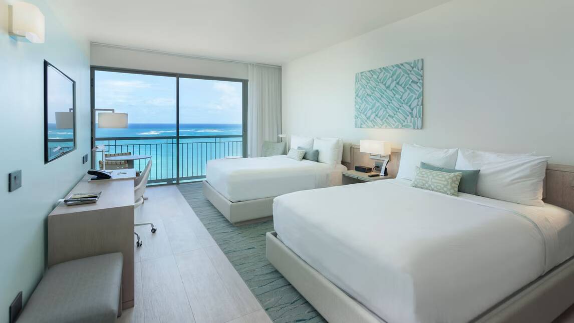 Deluxe Guest room Two Double Ocean view