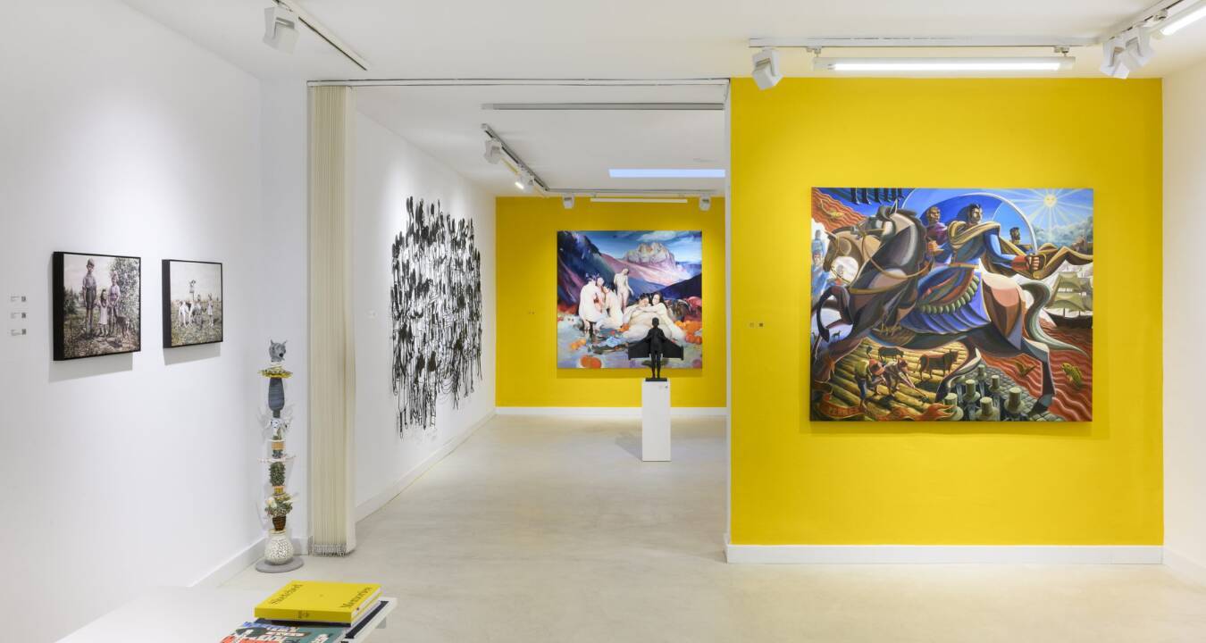 Exhibition Night “Deconstructing the Void” at Galería Víctor Lope