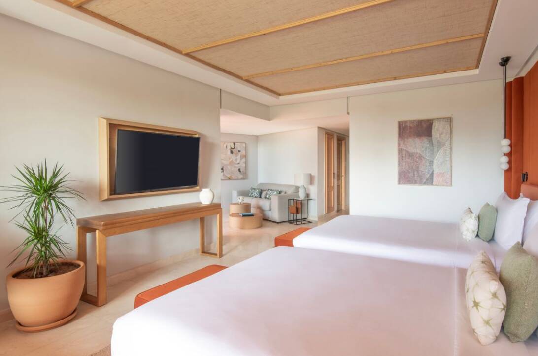 Retreat Family Room Two Double Sofa Bed Garden View Terrace