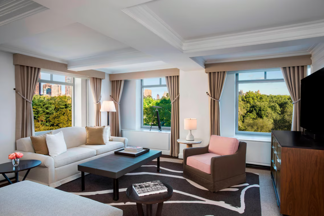 PARK VIEW TWO BEDROOM SUITE CENTRAL PARK VIEW