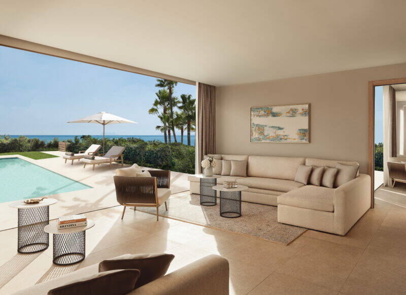 DELUXE TWO BEDROOM SUITE PRIVATE POOL SEA VIEW 