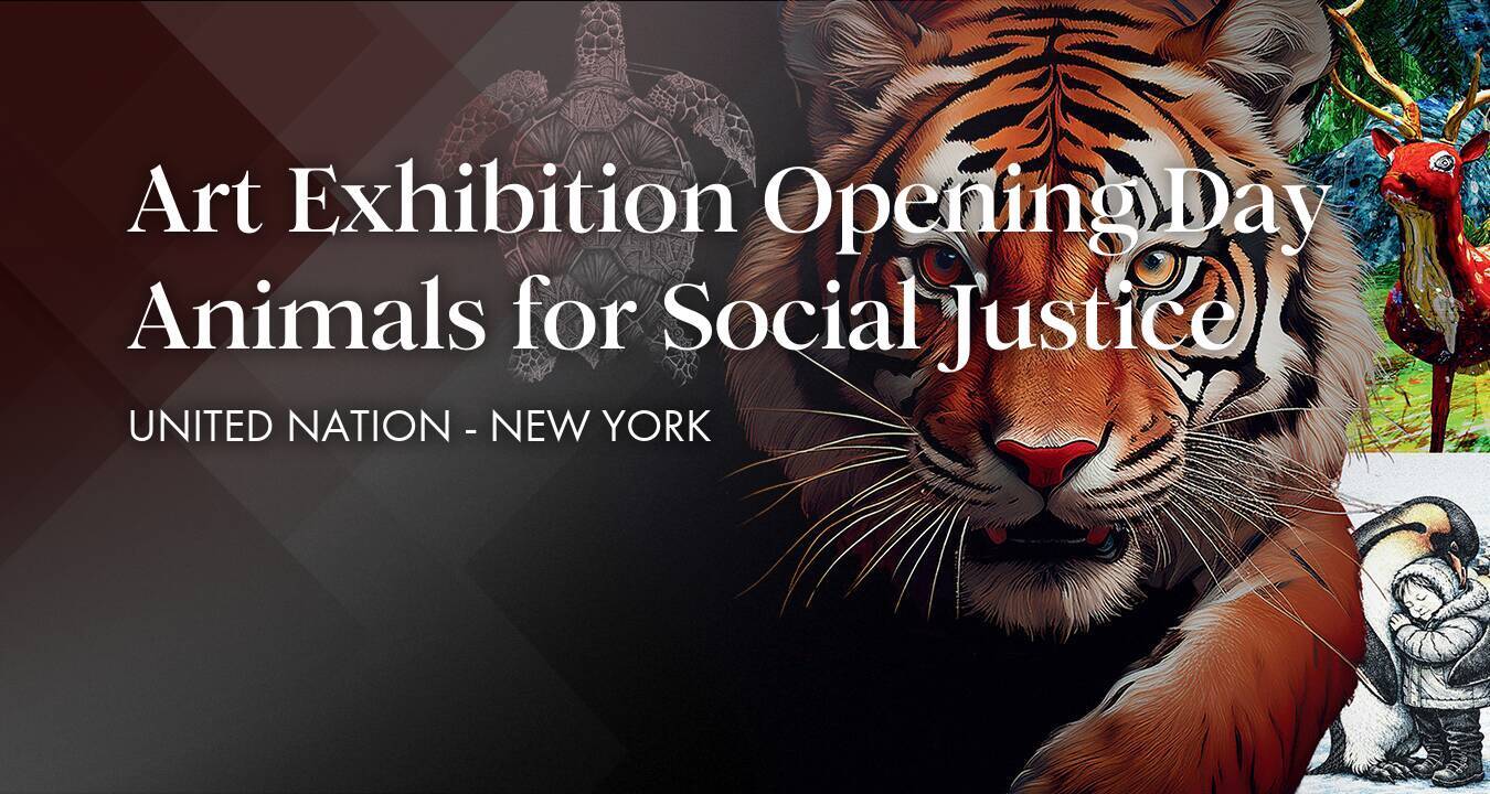 Art Exhibition Opening Day - Animals for Social Justice