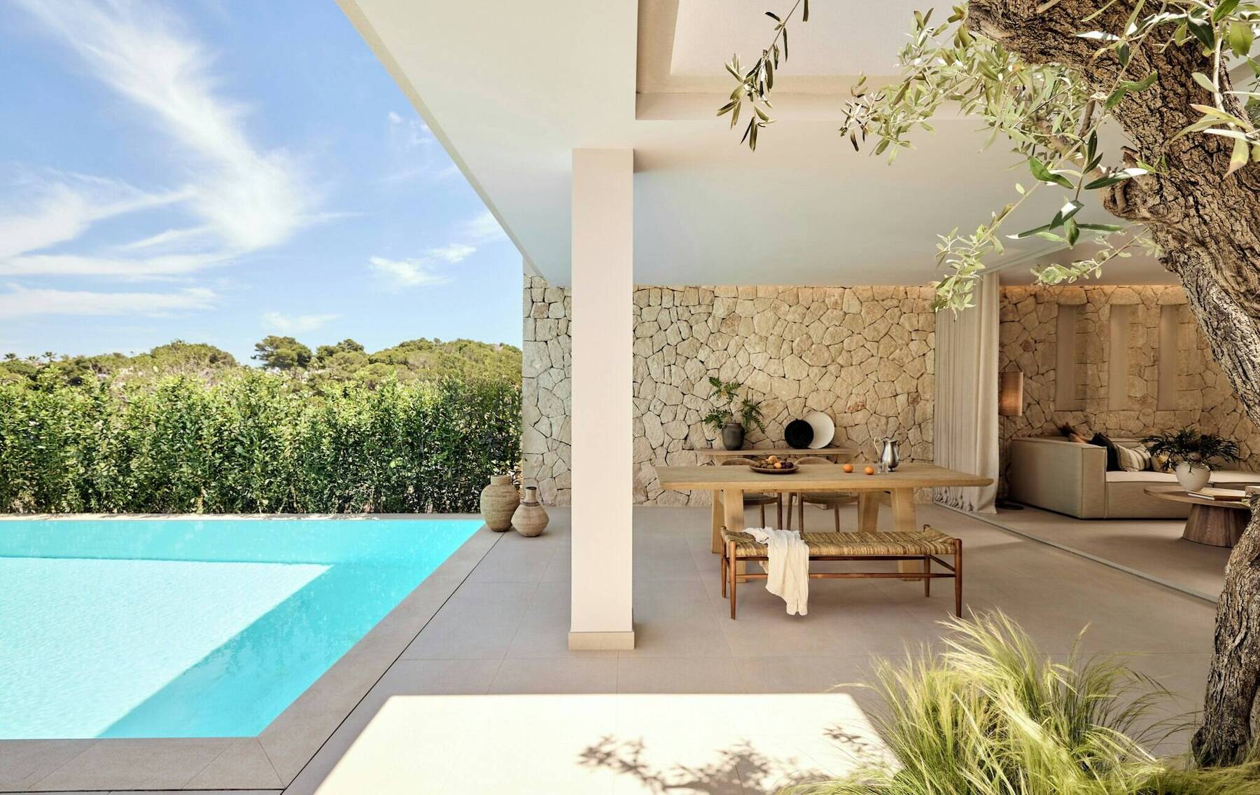 Deluxe Two Bedroom Residence Private Pool Front Coastal View