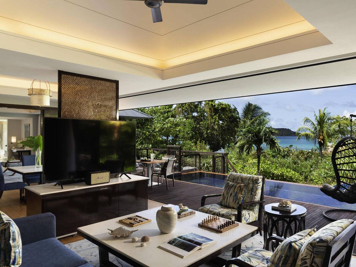 Two Bedroom Beachfront Pool Villa
