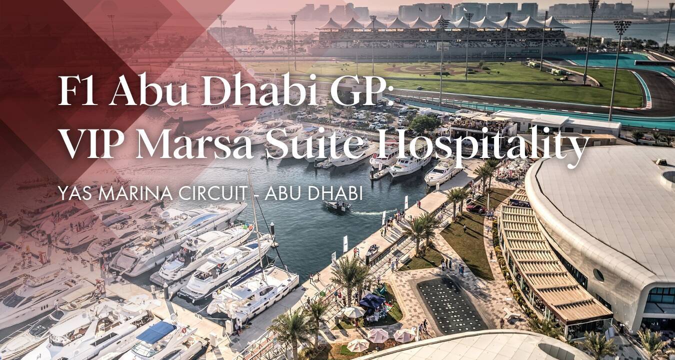 F1 Abu Dhabi GP: VIP Marsa Suite Hospitality