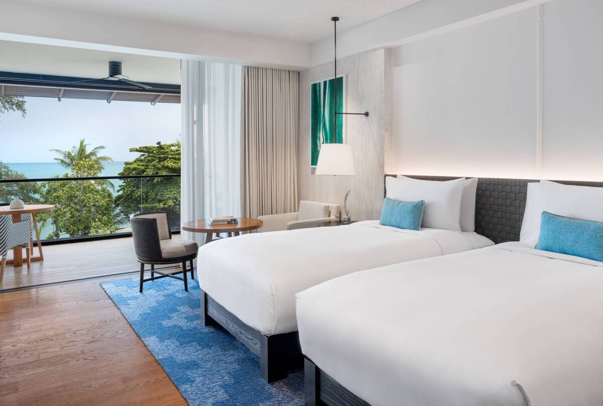 Two Twin Essential Sea View Room