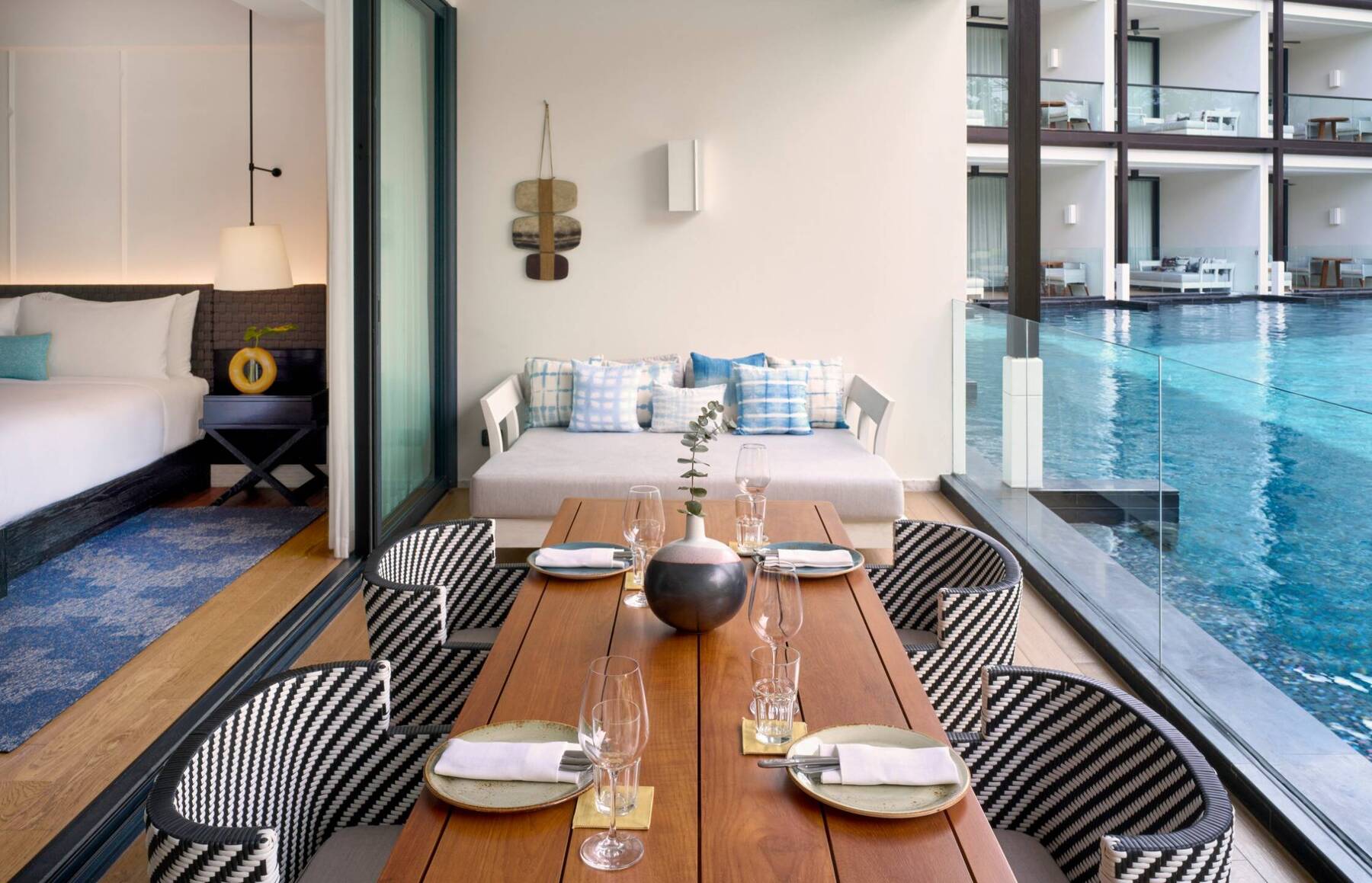 One Bedroom Pool Access Suite