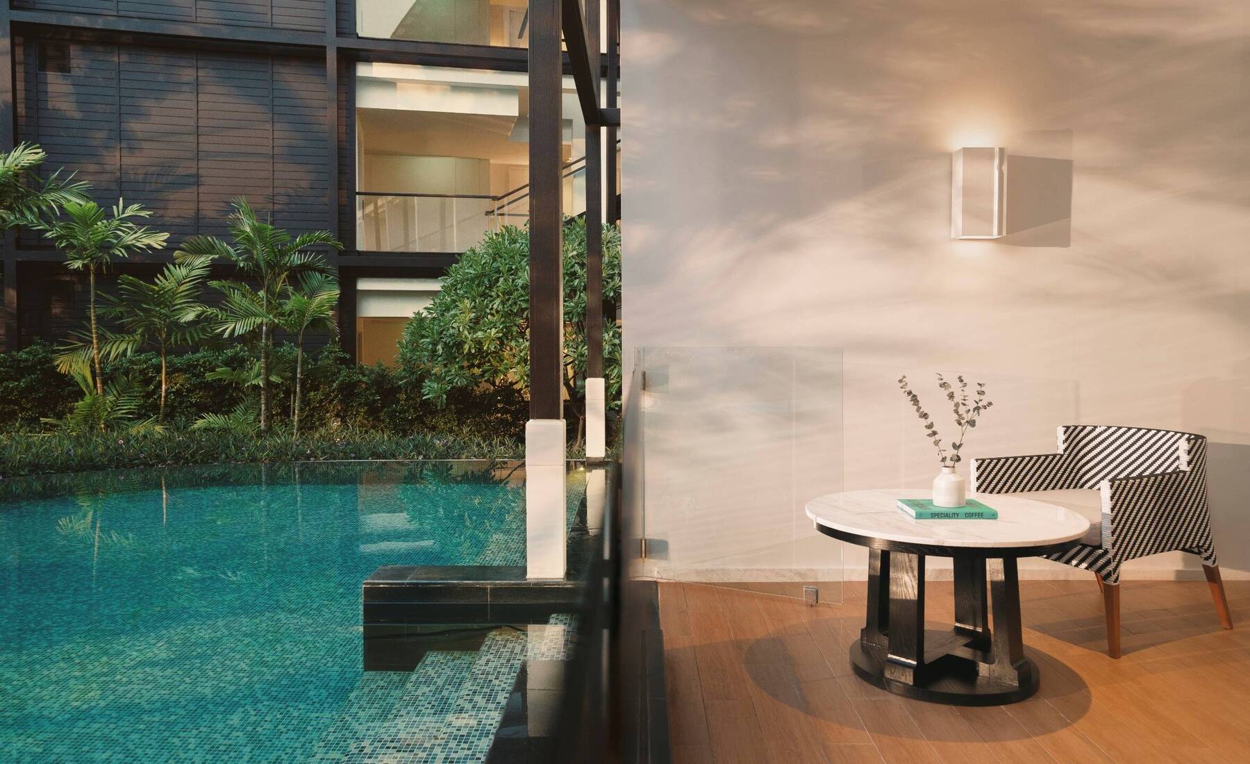 One Bedroom Pool Access Suite