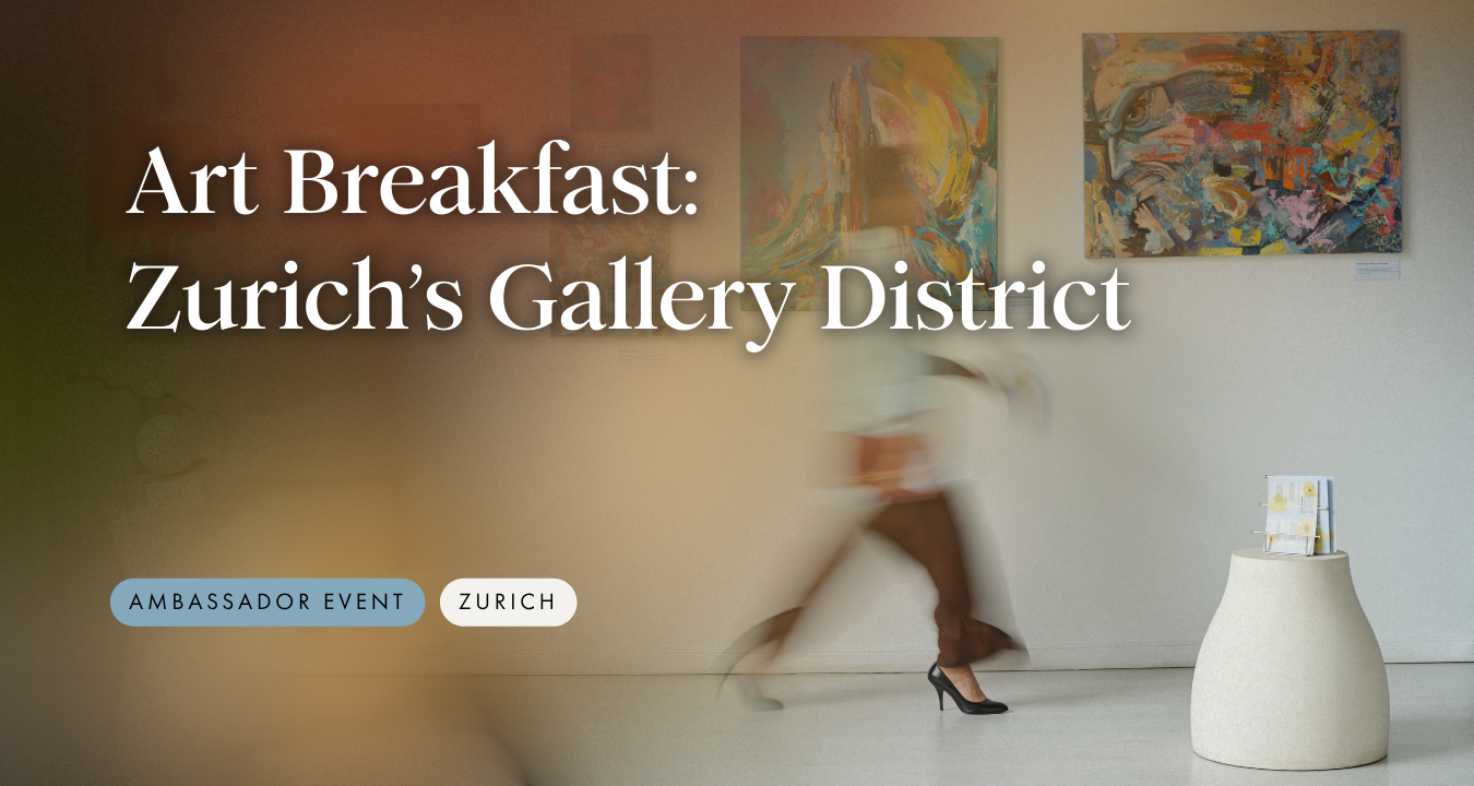 Art Breakfast: Zurich’s Gallery District