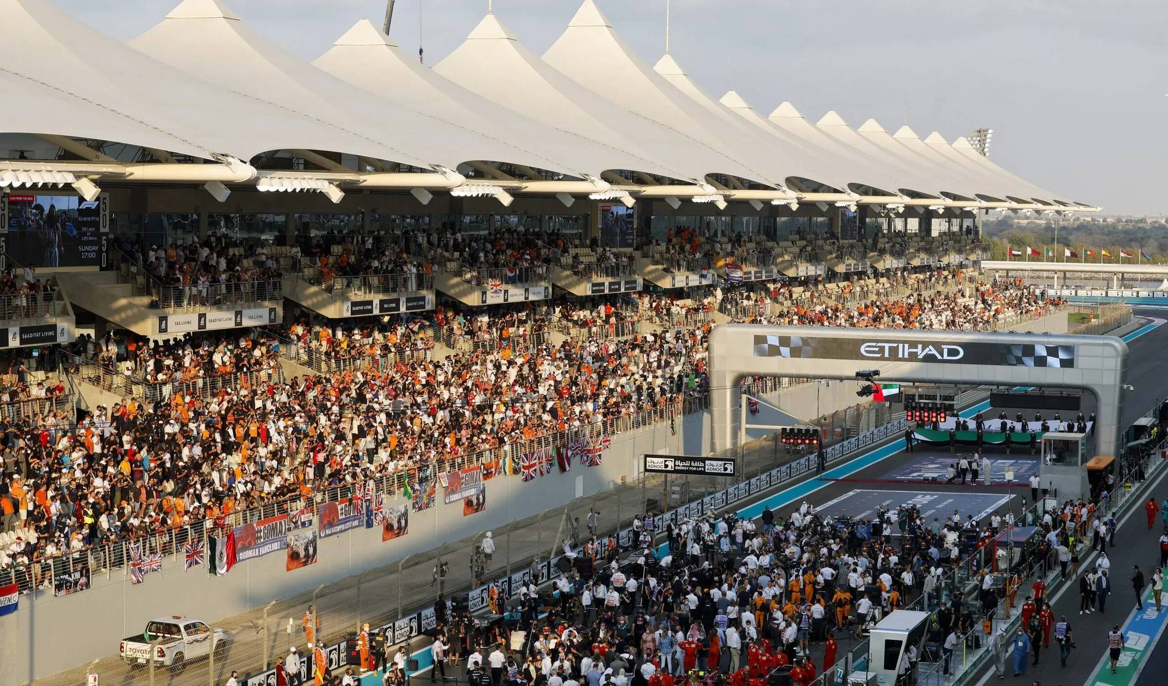 F1 Abu Dhabi GP: Grandstand Tickets