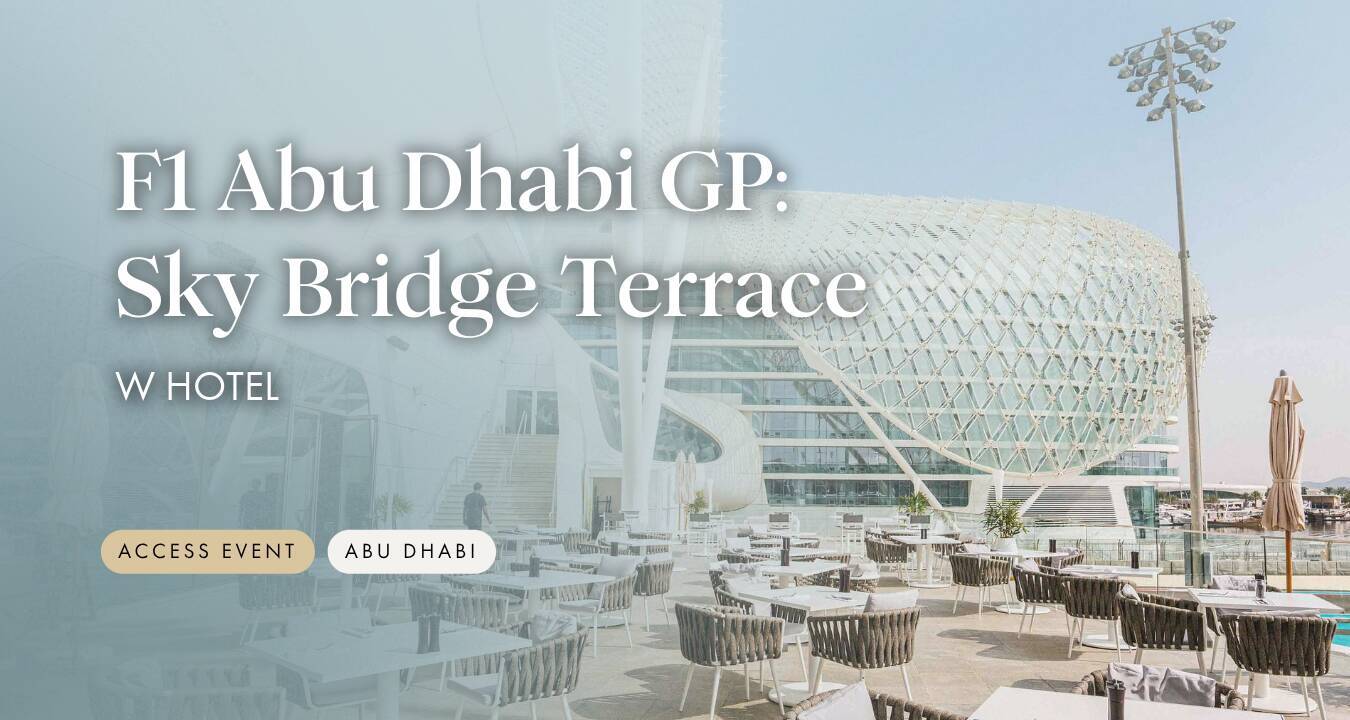 F1 Abu Dhabi GP: Sky Bridge Terrace