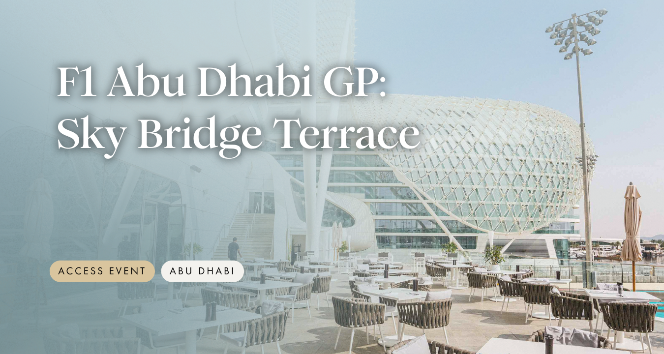 F1 Abu Dhabi GP: Sky Bridge Terrace