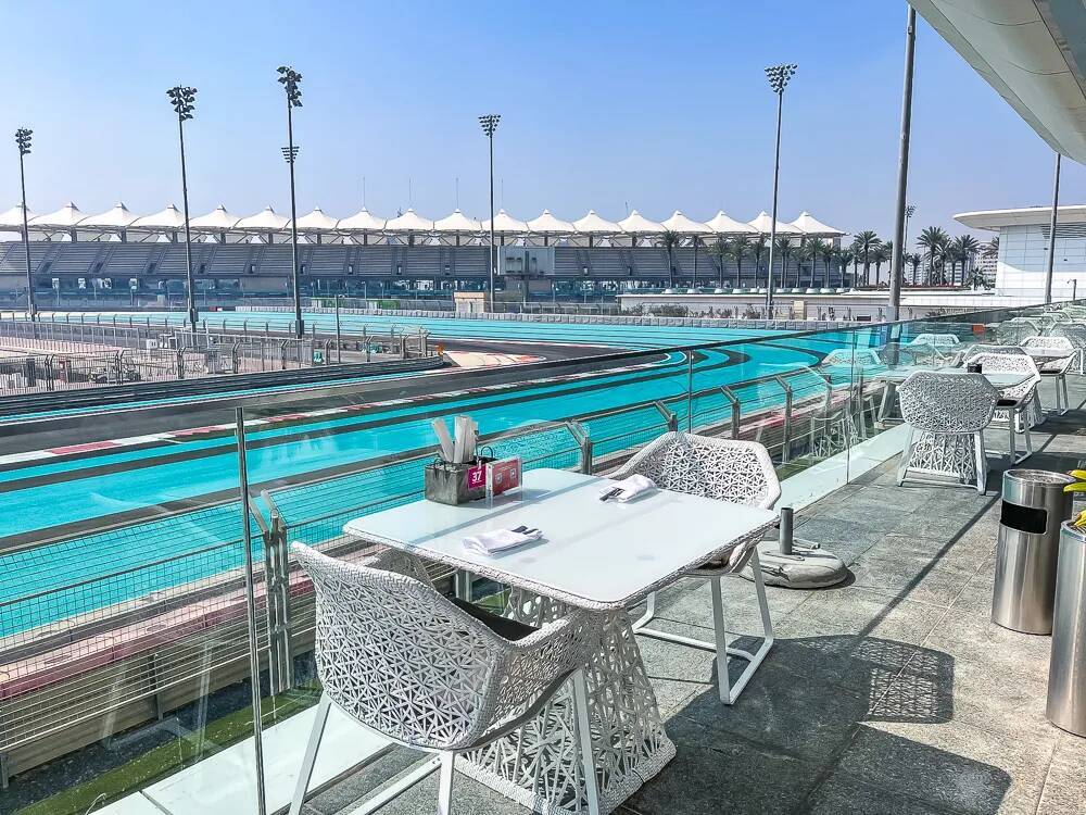 F1 Abu Dhabi GP: Sky Bridge Terrace