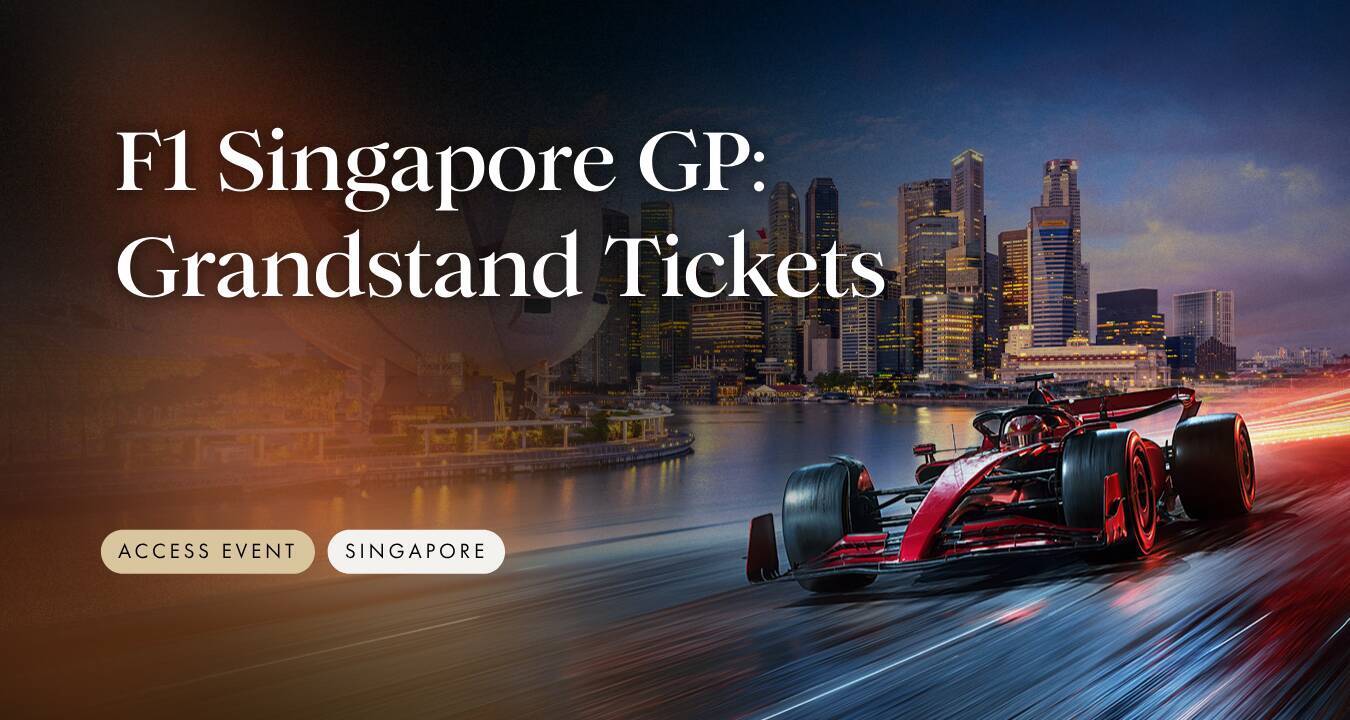 F1 Singapore GP: Grandstand Tickets