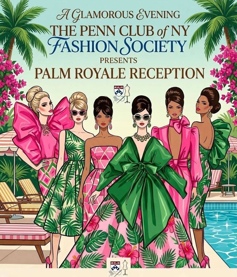 Palm Royale Fashion Society Dinner at The Penn Club of New York