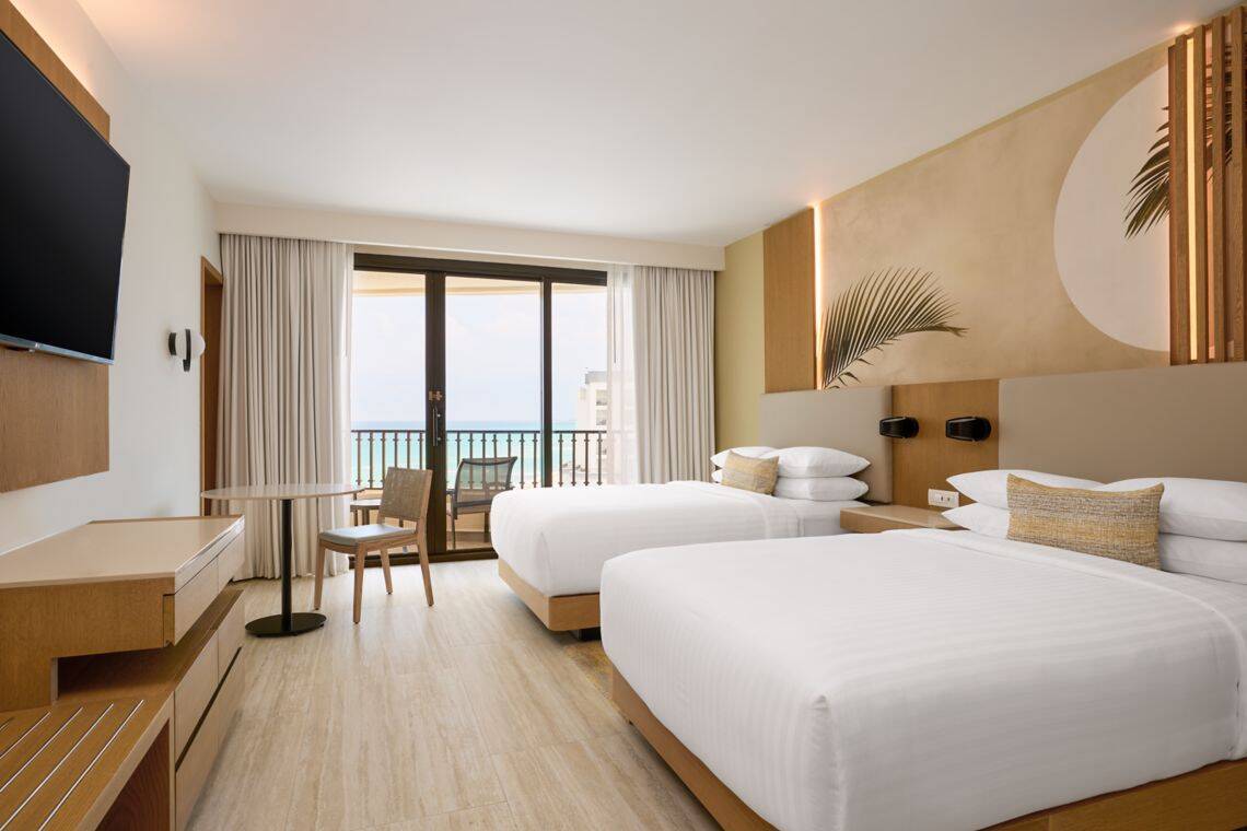 OCEAN VIEW, DOUBLE ROOM, BALCONY