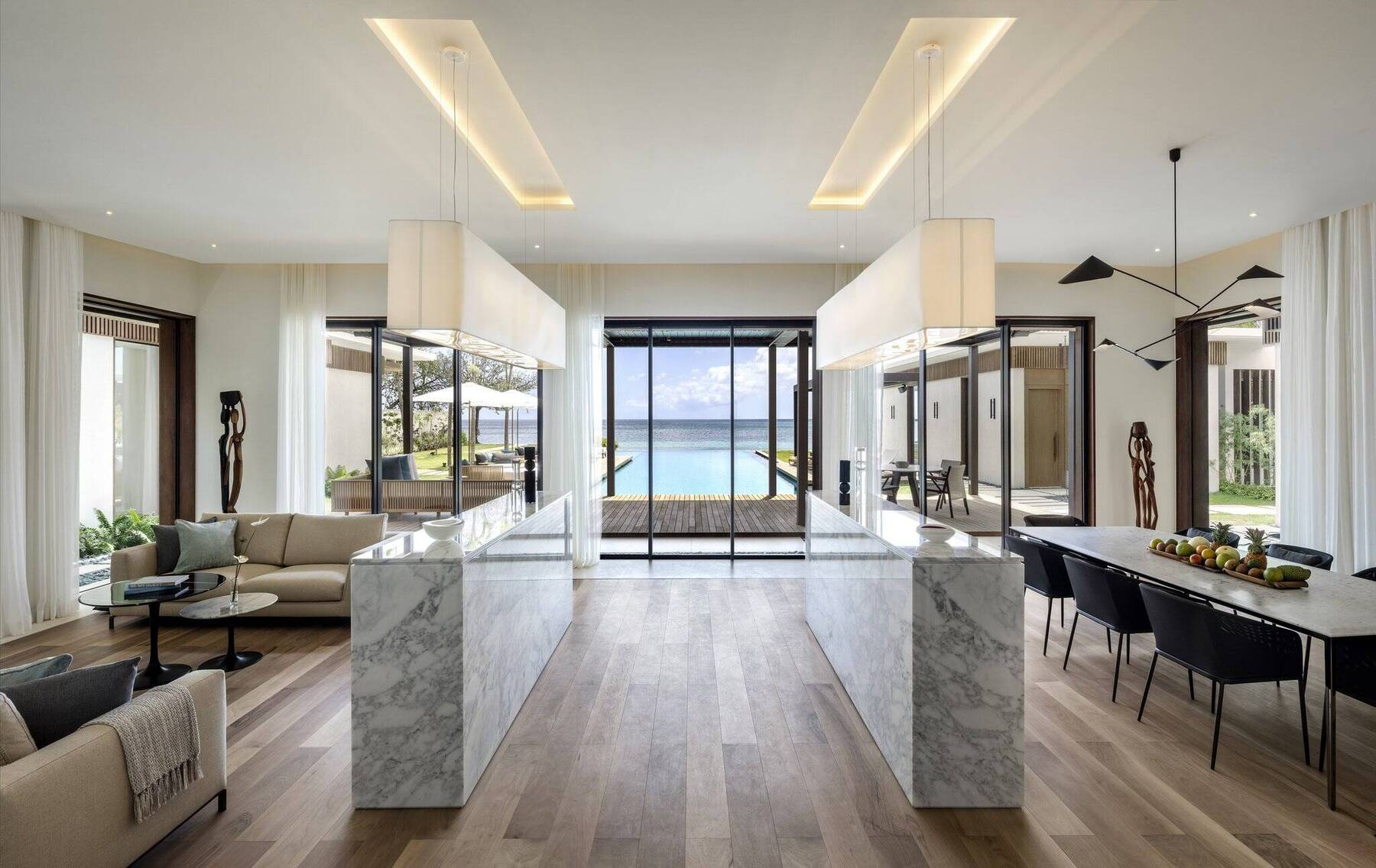 Beachfront Four Bedroom Villa