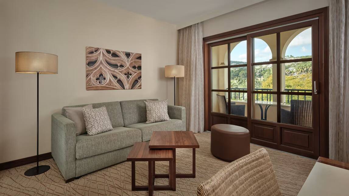 Junior Suite, Sofa Bed, Golf or Pool View, Balcony
