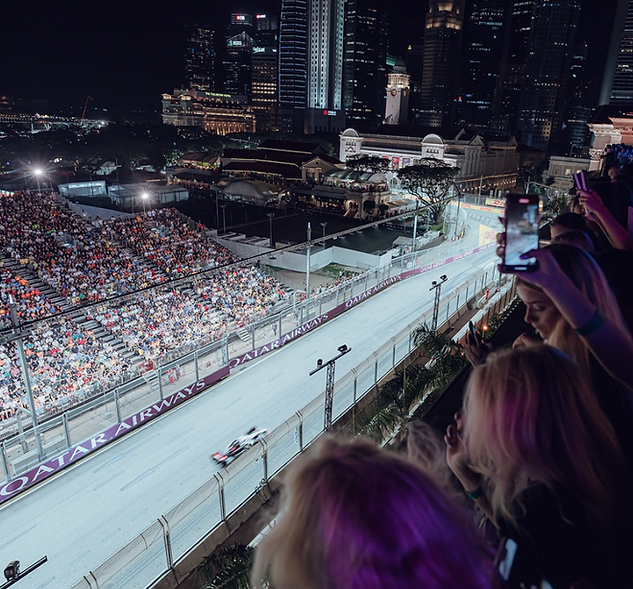 F1 Singapore GP: National Gallery VIP Terrace