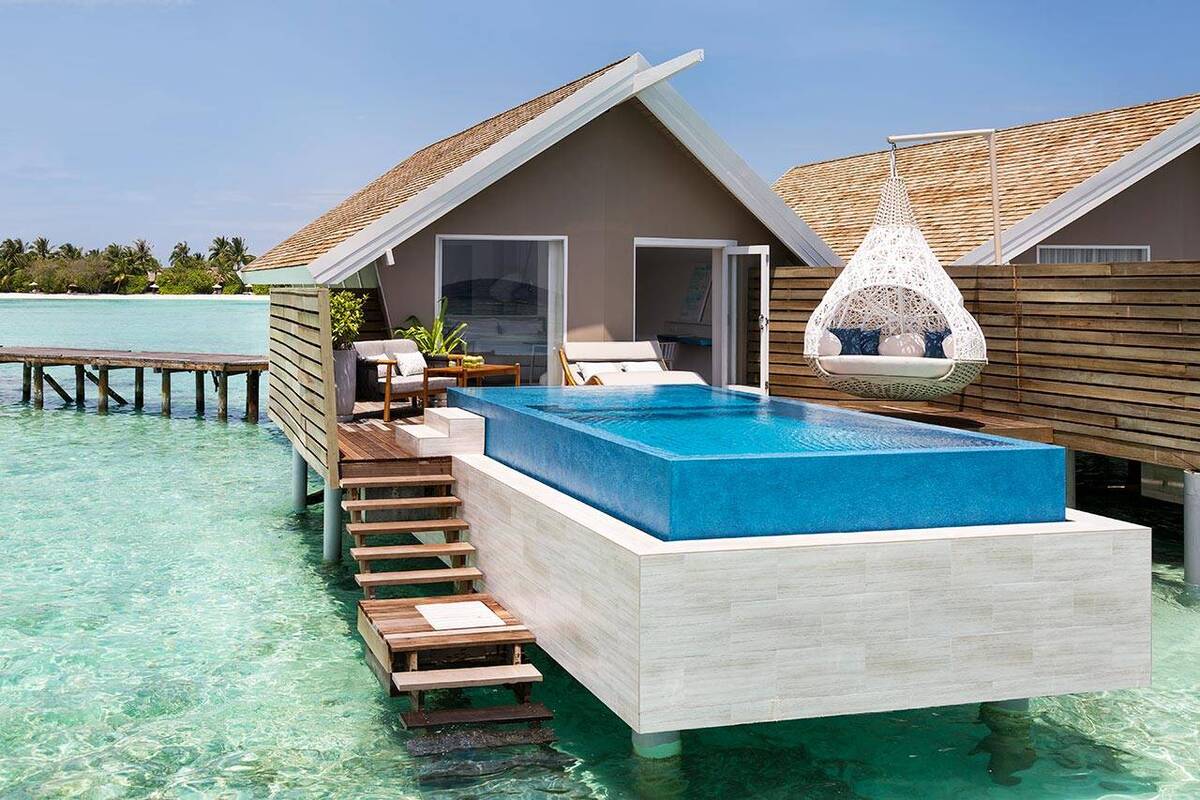 OVERWATER INFINITY POOL VILLA