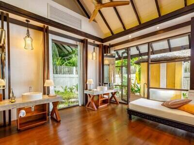 Earth Pool Villa Sunset