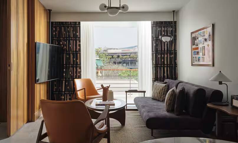 King Deluxe One Bedroom Suite with Balcony