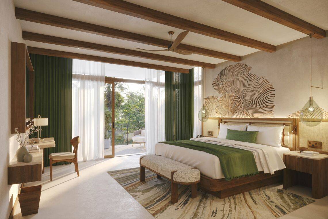 MASTER SUITE TROPICAL VIEW
