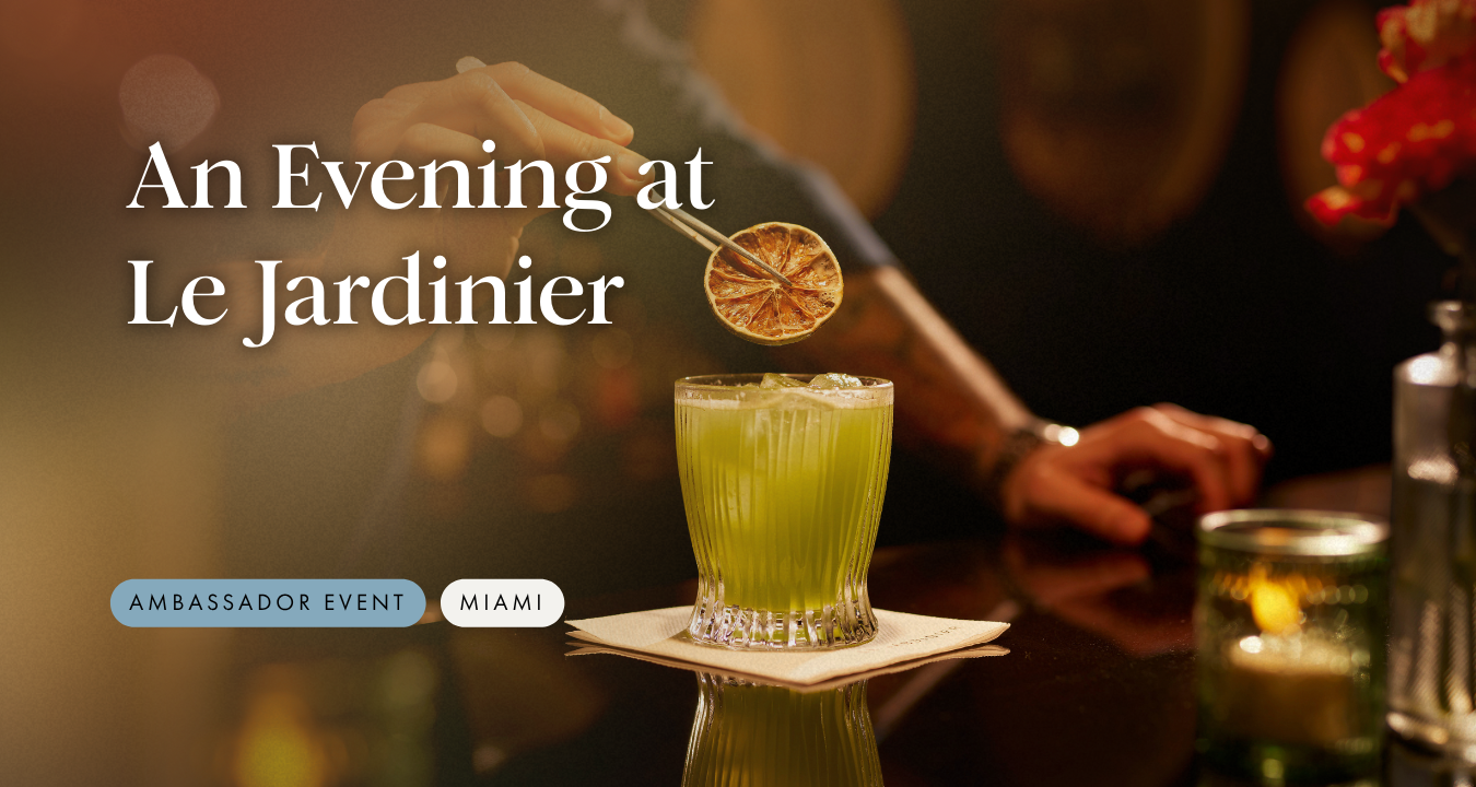 An Evening at Le Jardinier