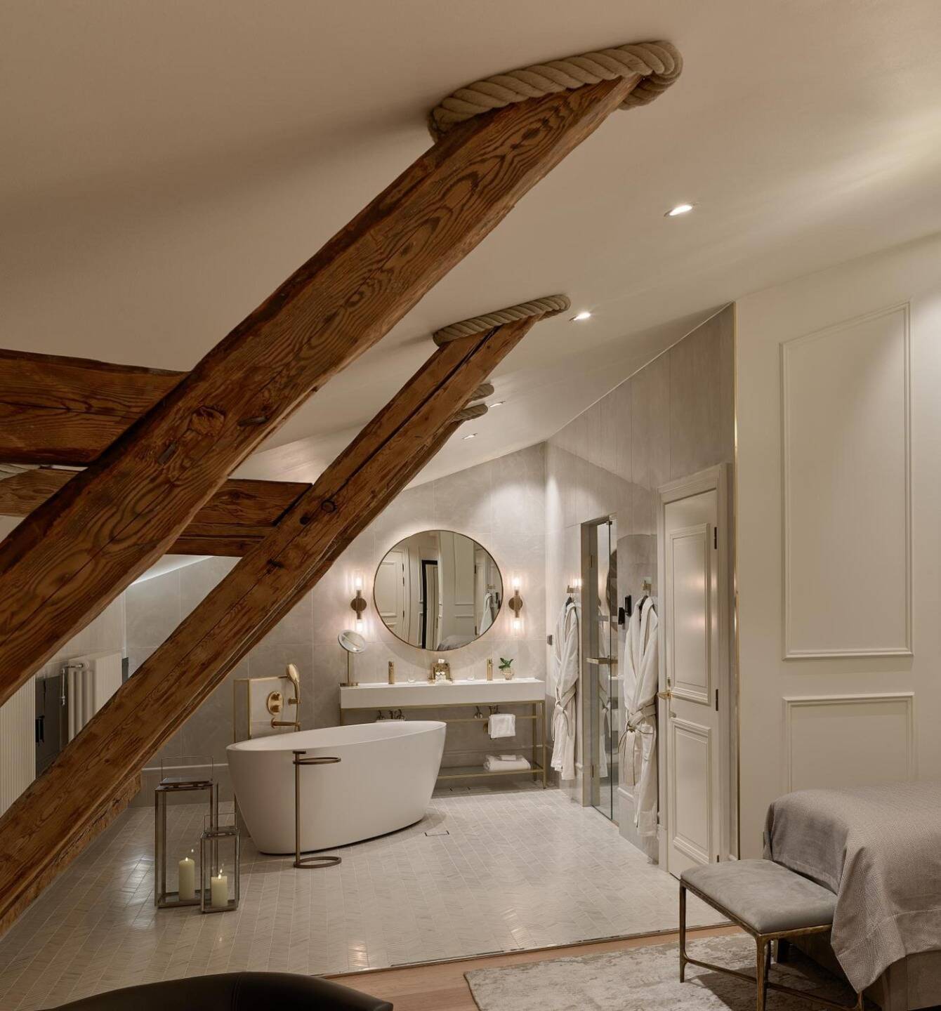Double Attic Suite With Spa Facilities Sauna 