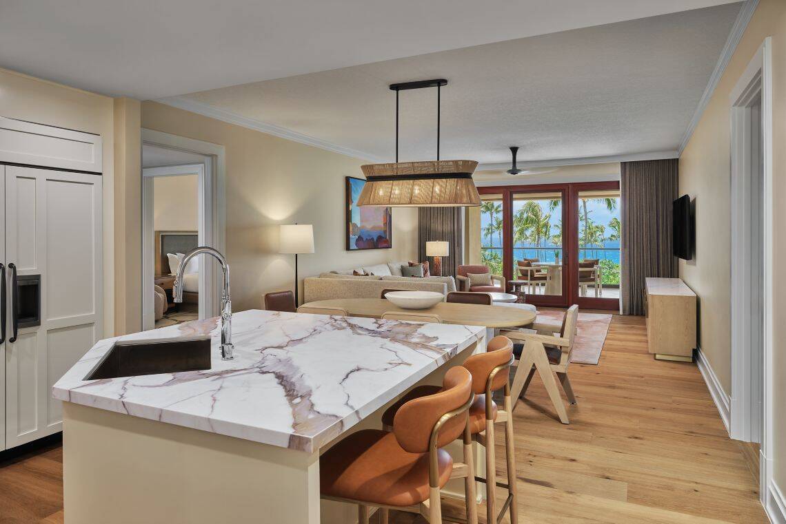 OCEAN VIEW TWO BEDROOM RESIDENCE, LANAI
