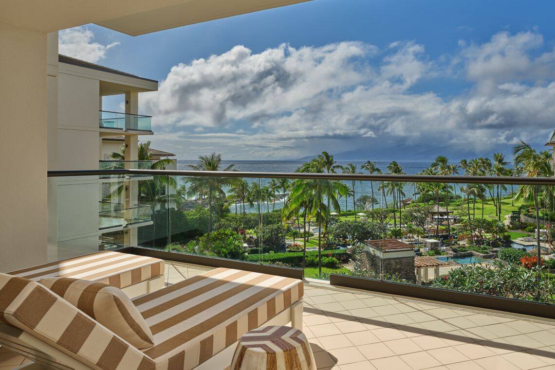 OCEAN VIEW TWO BEDROOM RESIDENCE, LANAI