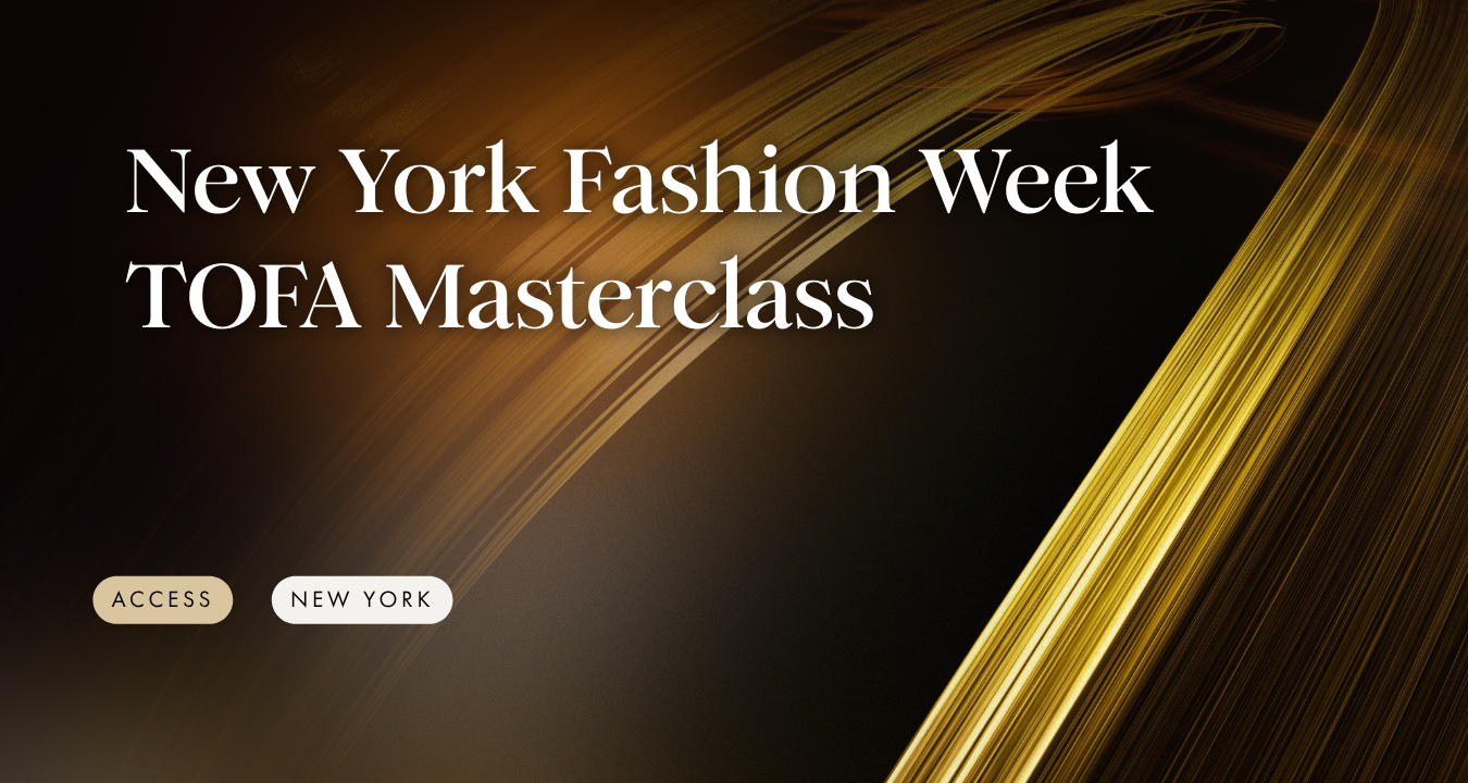 New York Fashion Week at TOFA Masterclass