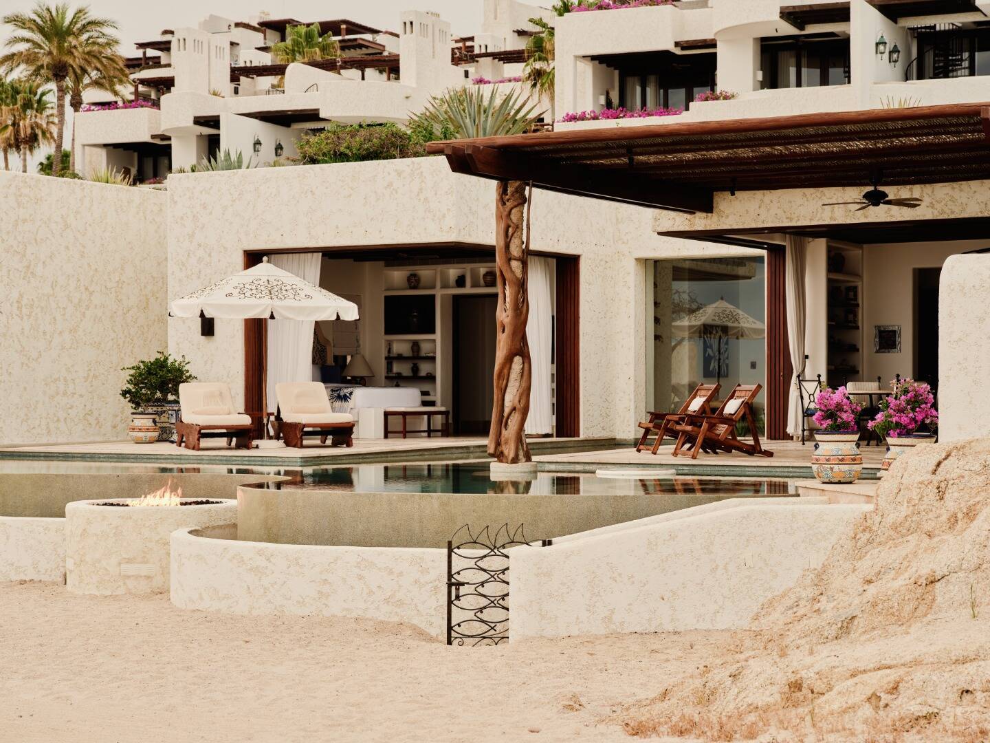 One Bedroom Beachfront Signature Villa Wellness Room