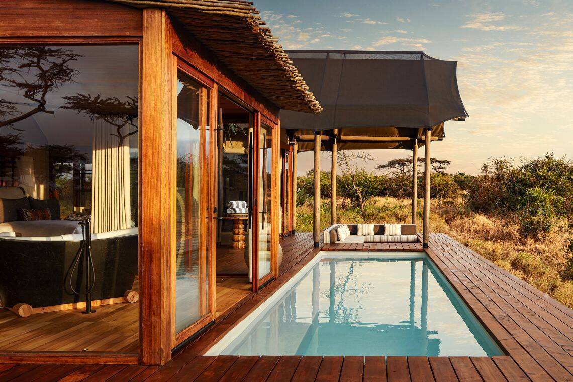 TENTED TWIN SUITE