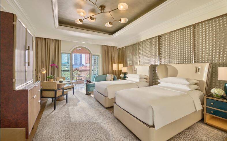 Deluxe City View Twin Room