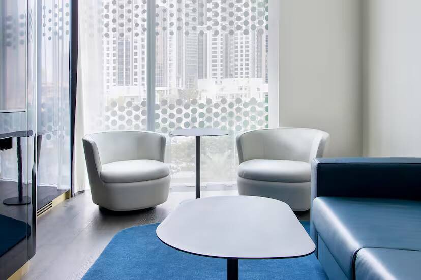 Extra ME Junior Suite Void with Burj Khalifa View + Half Board