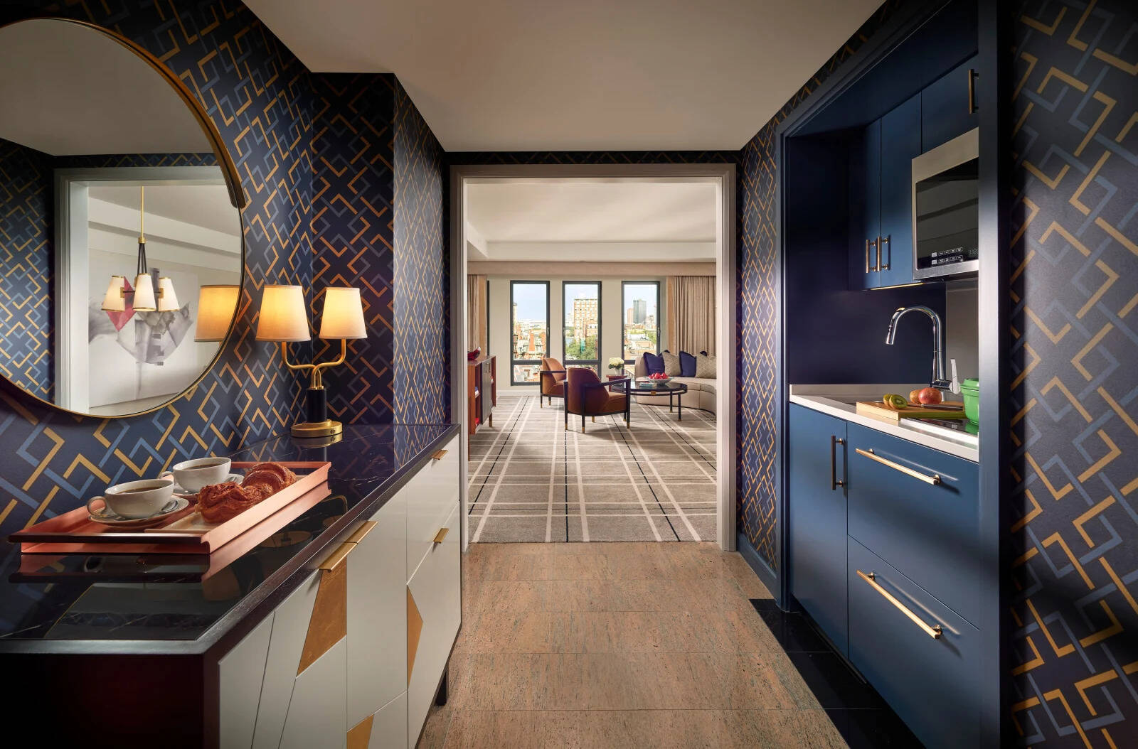 Two Bedroom Back Bay Corner Suite