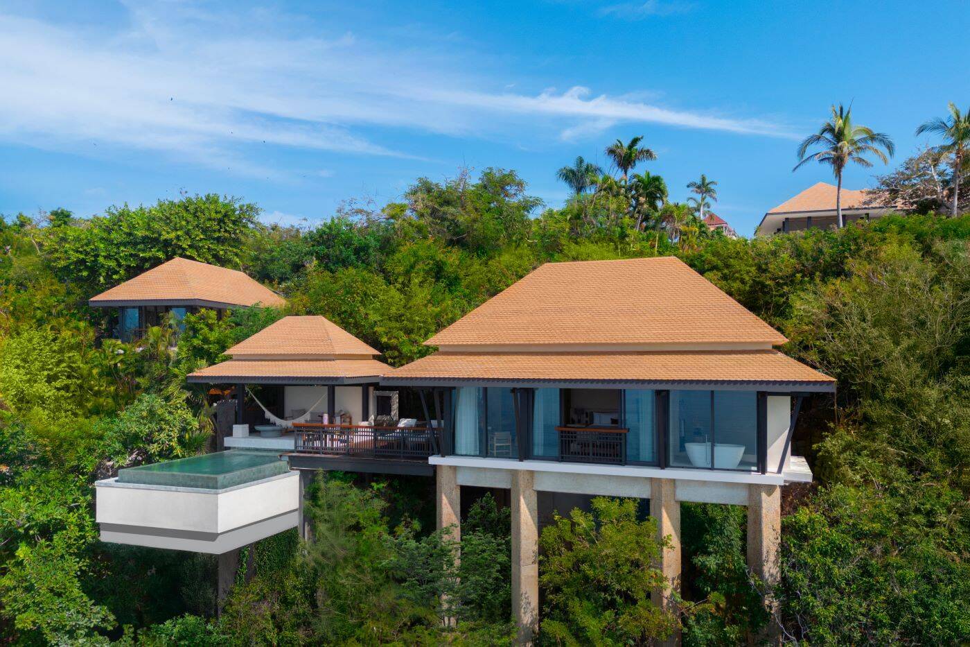 Ocean View Pool Villa King